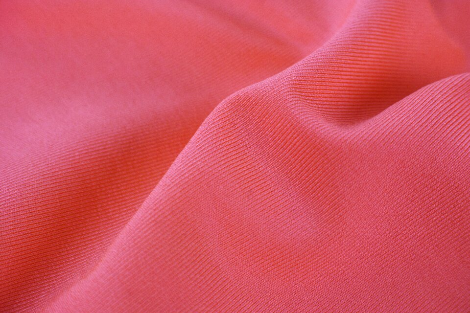 Pink fabric textile