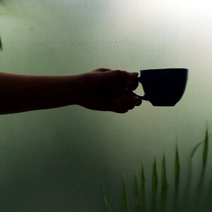 Cup mug green cup