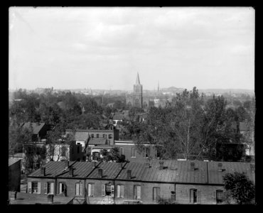 An elevated view from S.W., looking toward old Pension Bldg. LCCN2016647079