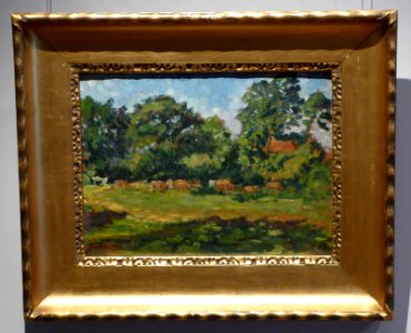 An english landscape, by Alfred William Finch
