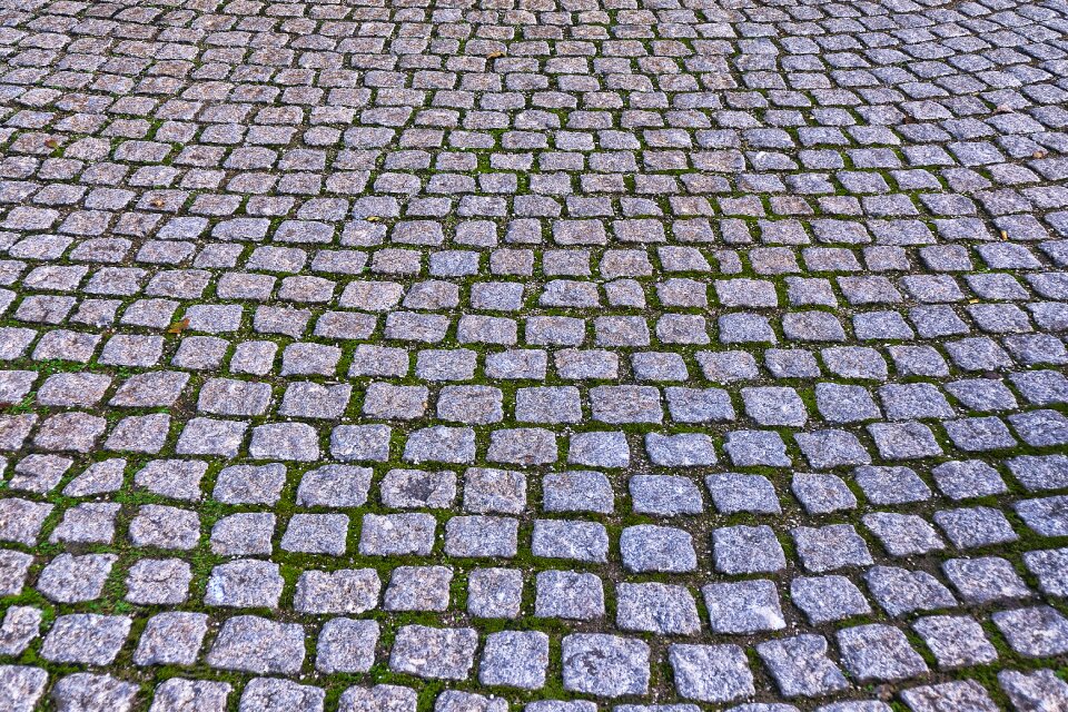 Paved background natural stone