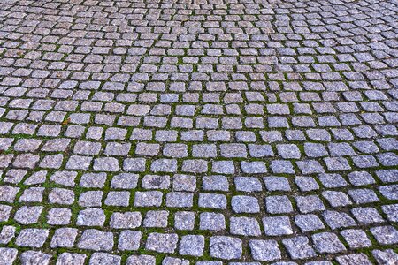 Paved background natural stone photo