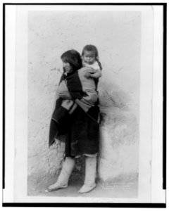An Indian Baby-Carriage. Pueblo of Isleta, N.M. LCCN2006684452