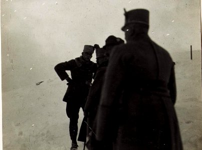 An Weg von Moena in die Stellung der Gruppe Oberstleutnant Bily auf der Höhe Piavac Kote 2274. (BildID 15584158)