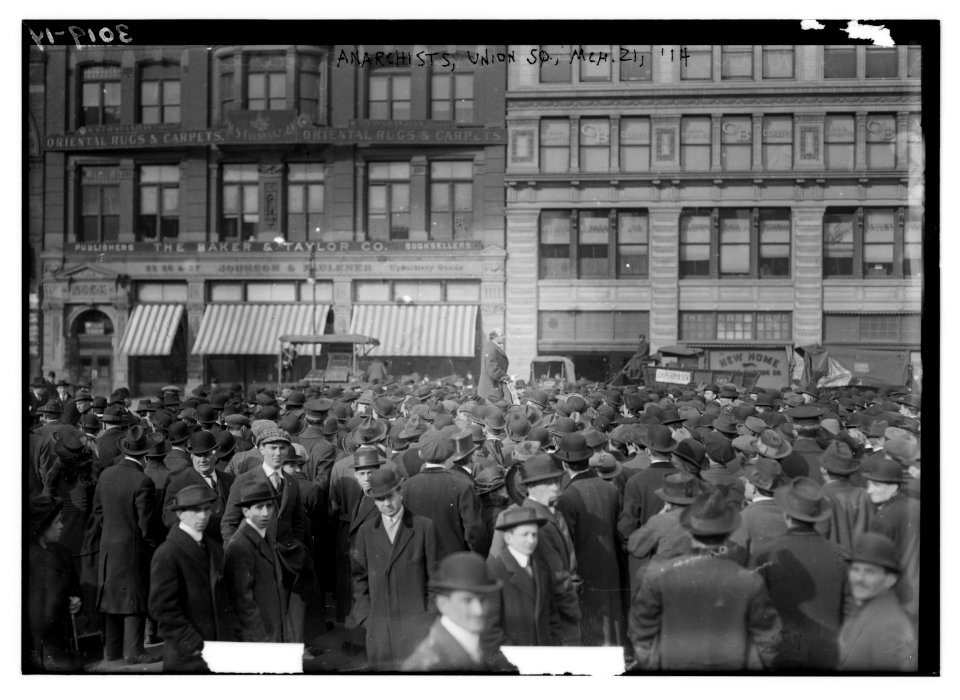 Anarchists, Union Sq., Mar 21, 1914 LCCN2014695705
