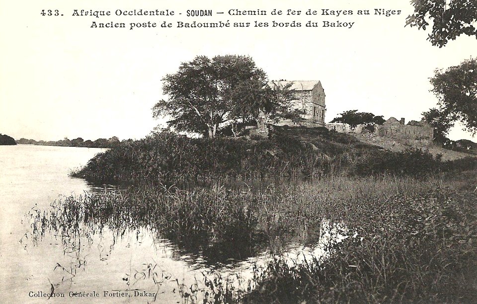 Ancien poste de Badoumbé sur les bords du Bakoy