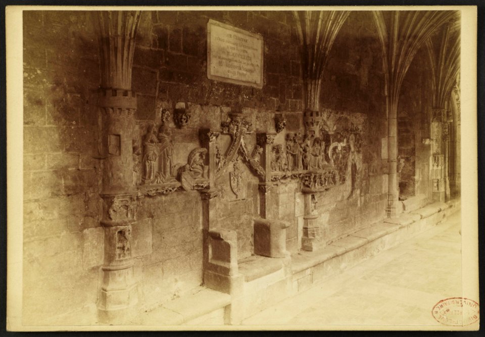 Ancienne abbaye de Cadouin - J-A Brutails - Université Bordeaux Montaigne - 1280