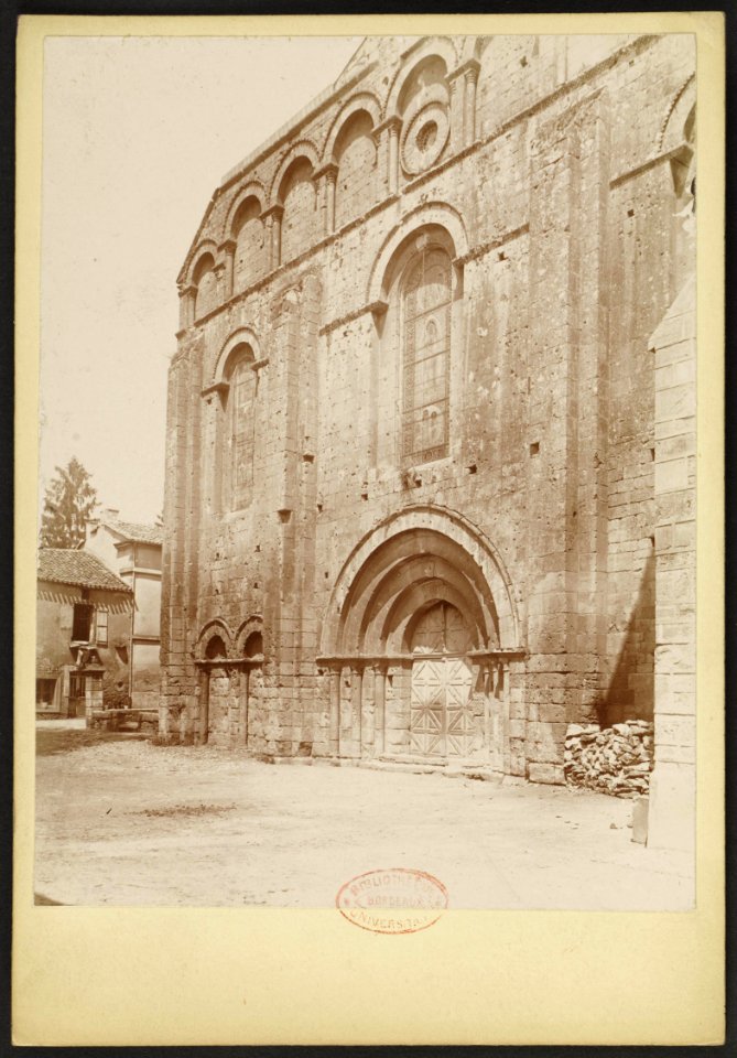Ancienne abbaye de Cadouin - J-A Brutails - Université Bordeaux Montaigne - 1319