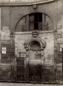Ancienne fontaine Childebert 1867