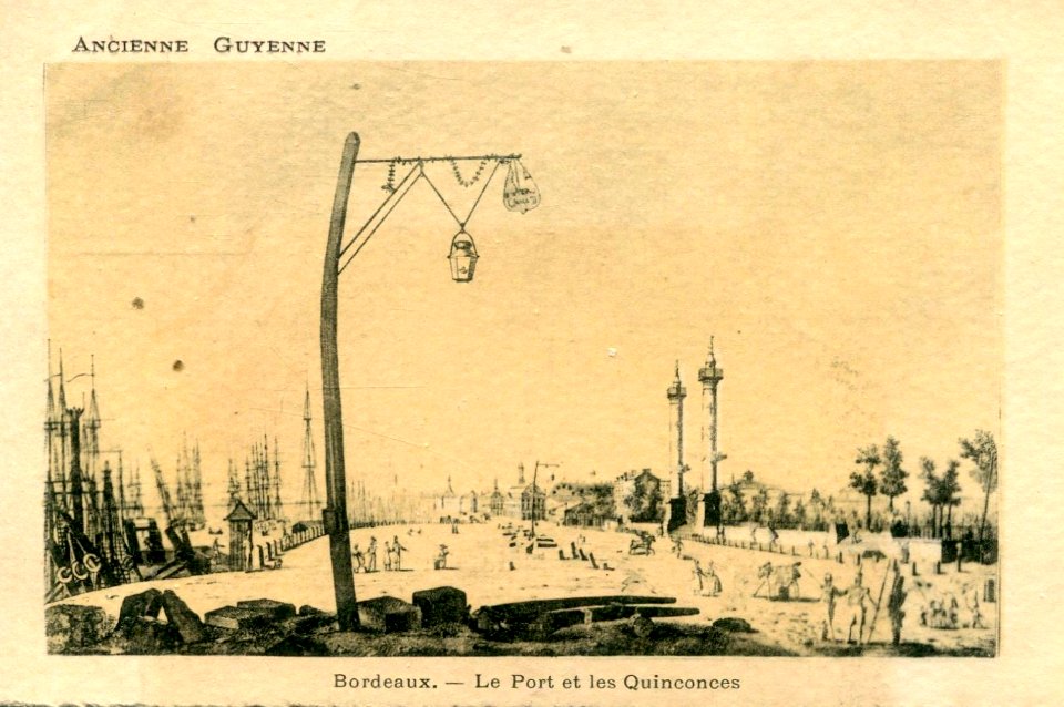 Ancienne Guyenne - Bordeaux Port et Quinconces