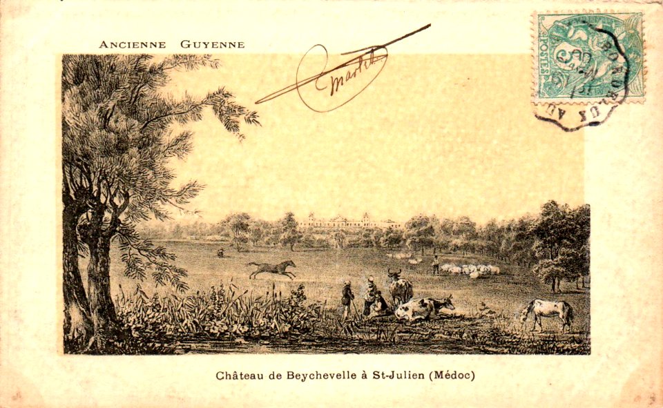 Ancienne Guyenne - Château de Beychevelle (Saint-Julien Médoc)
