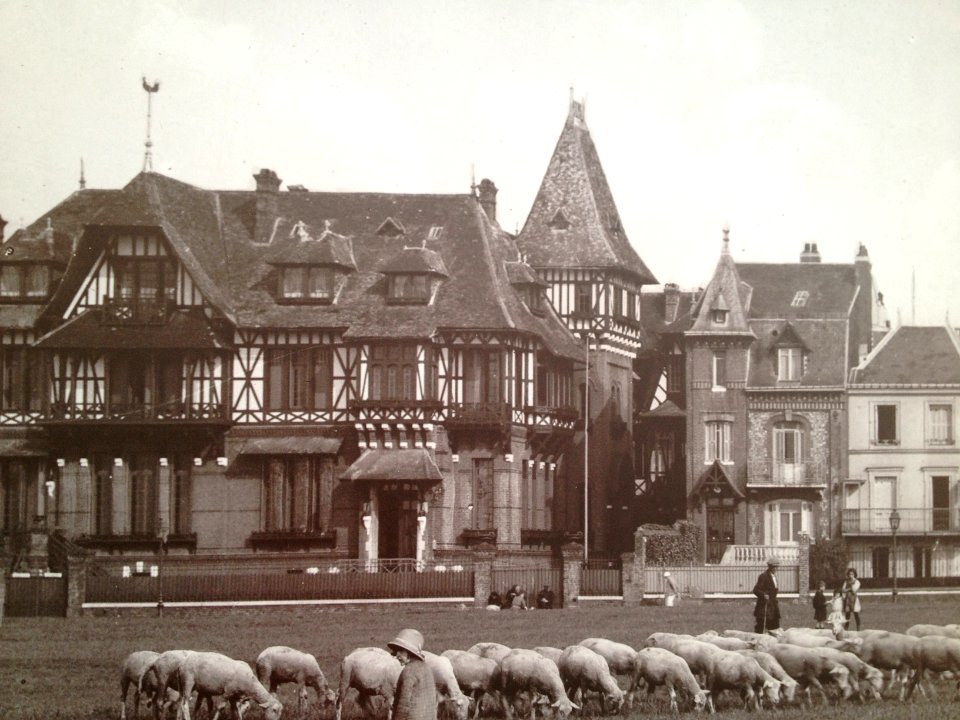 Anciennes Villas normandes de Dieppe (zoom)