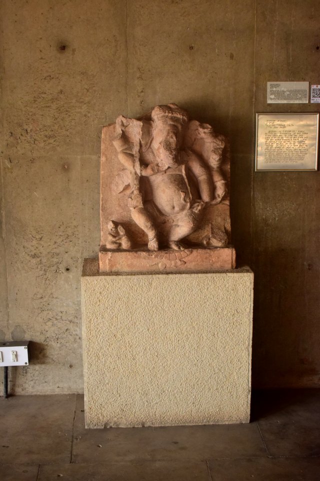Ancient Dancing Ganesha Sculpture