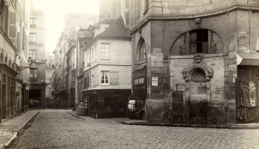 Ancienne rue d'Erfurth vers 1867