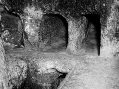 Ancient tombs in the Holy Sepulchre