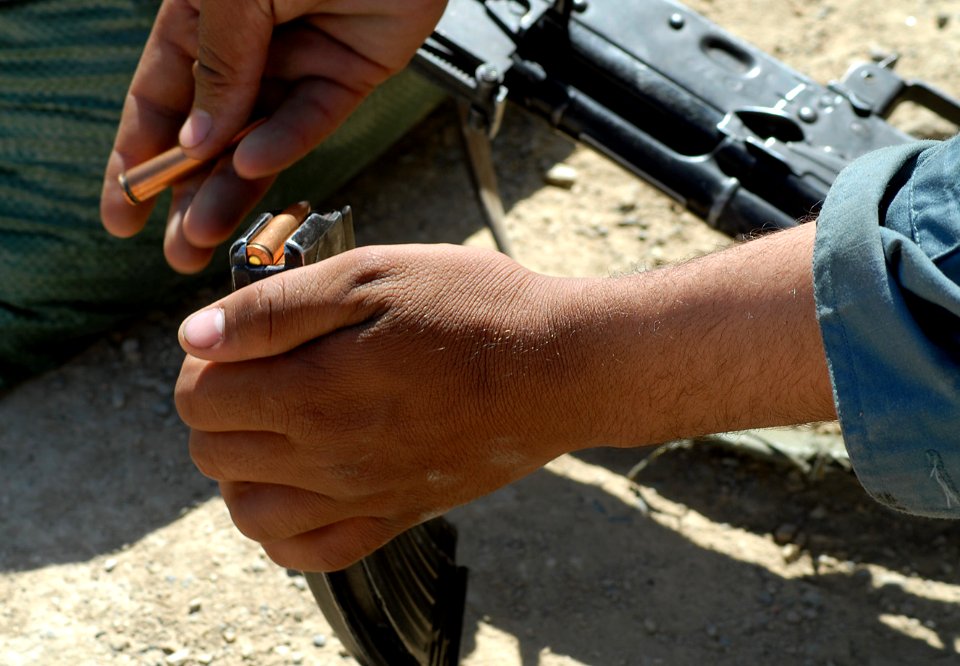 ANCOP officers train for future operations in Afghanistan. (4534713255)