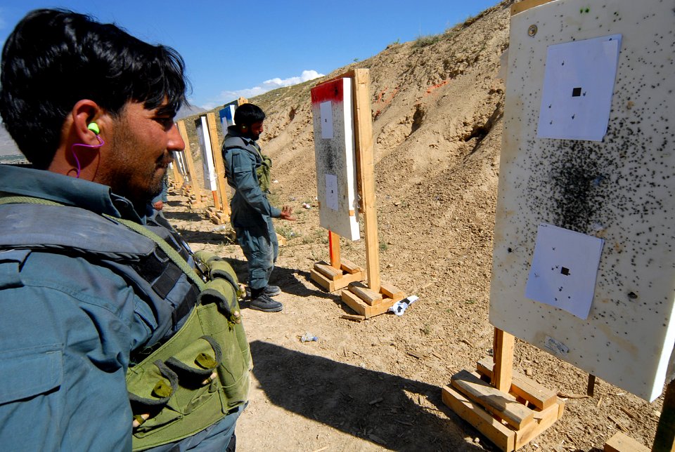 ANCOP officers train for future operations in Afghanistan. (4534706635)