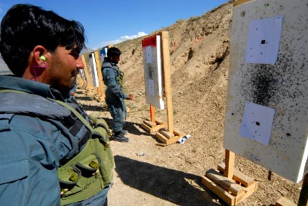 ANCOP officers train for future operations in Afghanistan. (4534706635) photo