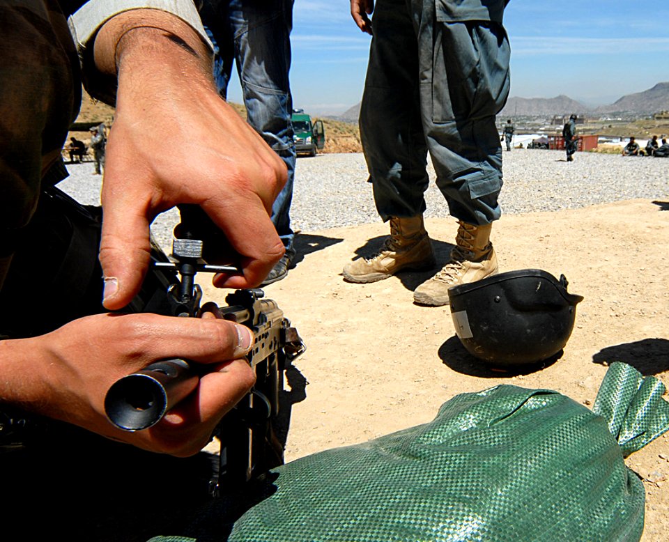 ANCOP officers train for future operations in Afghanistan. (4534716365)