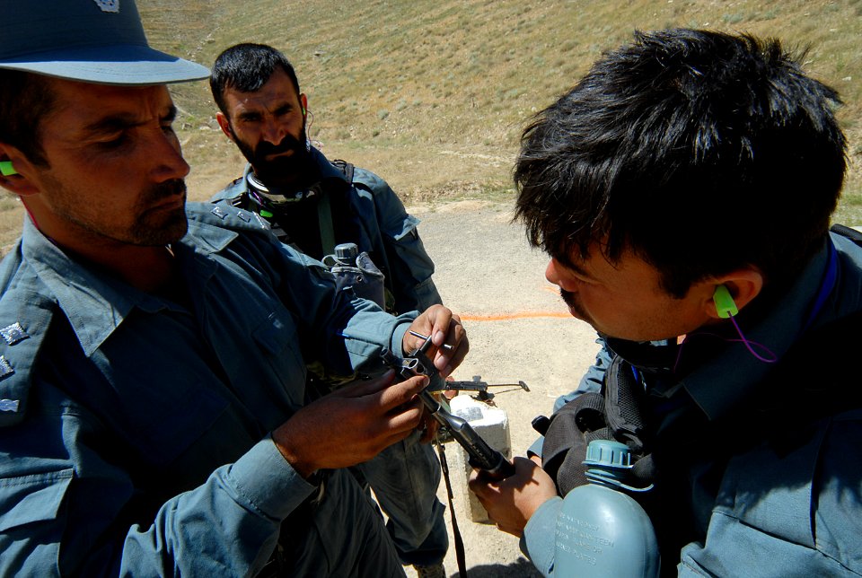 ANCOP officers train for future operations in Afghanistan. (4535342058)