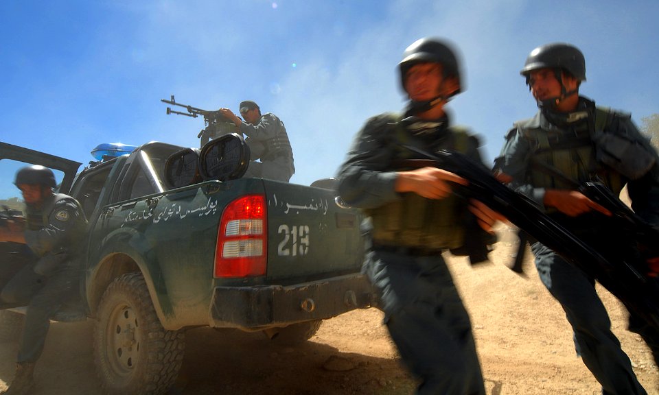 ANCOP officers train for future operations in Afghanistan. (4535337596)