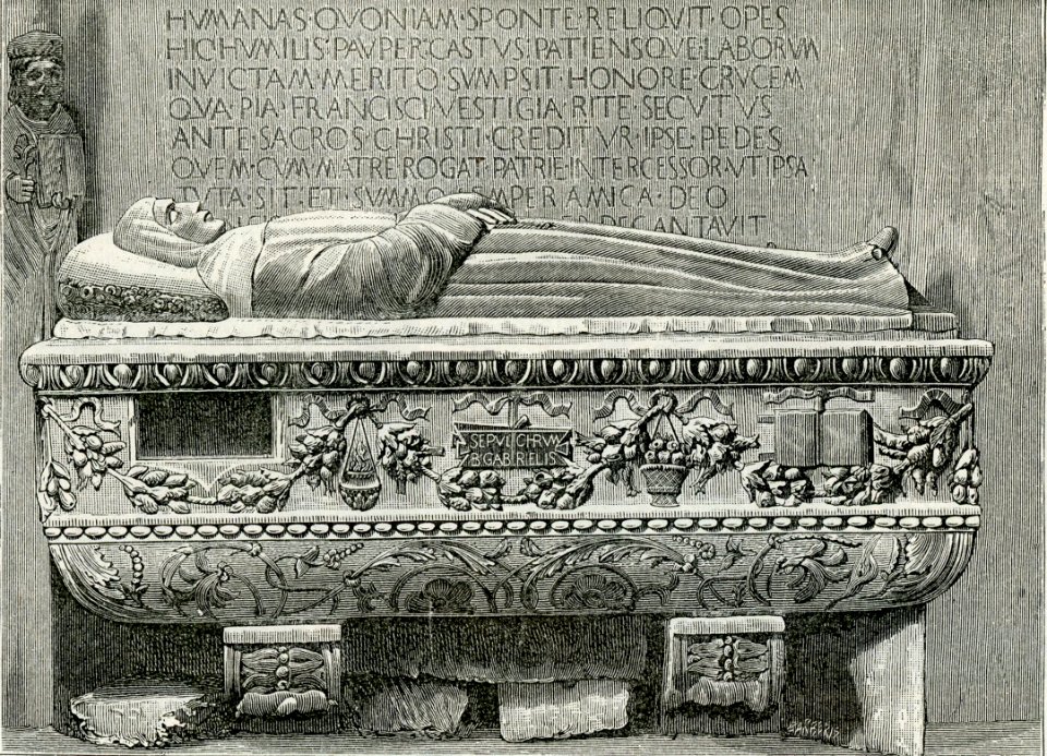 Ancona Cattedrale Tomba del Beato Gabriele Ferretti