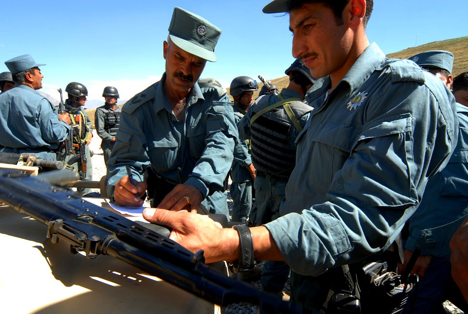 ANCOP officers train for future operations in Afghanistan. (4534712565)