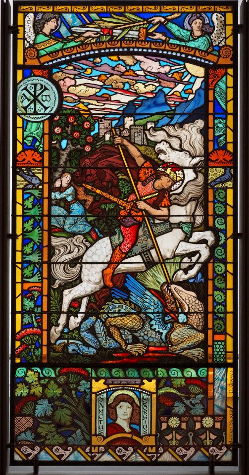 Stained glass windows museum heritage