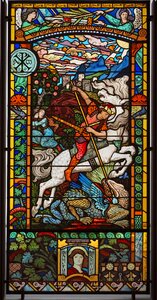 Stained glass windows museum heritage