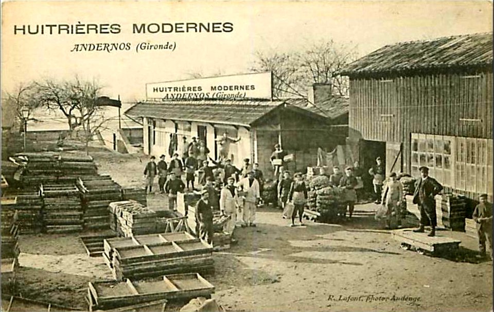 Andernos-les-Bains - Huitrières modernes