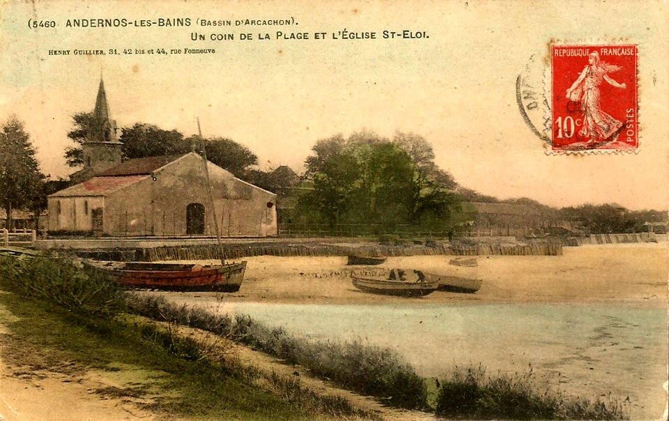 Andernos-les-Bains - Plage derrière l'église 2