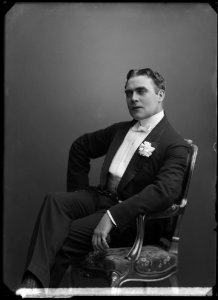 Anders de Wahl as Lord Merestone in Lady Frederick at Dramaten 1909 - SMV - GV021