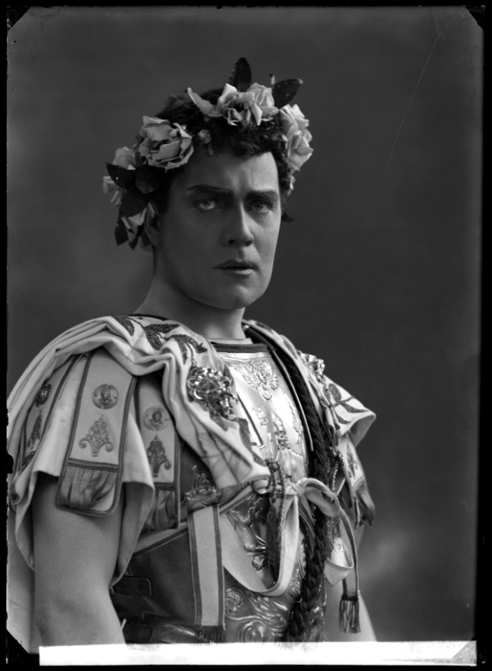 Anders de Wahl as Titus Flavius in Titus at Dramaten 1911 - SMV - GV027
