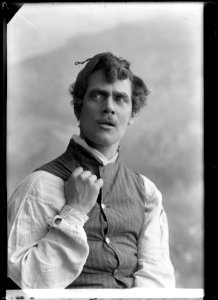 Anders de Wahl in Livet på landet at Svenska teatern 1906 - SMV - NV005