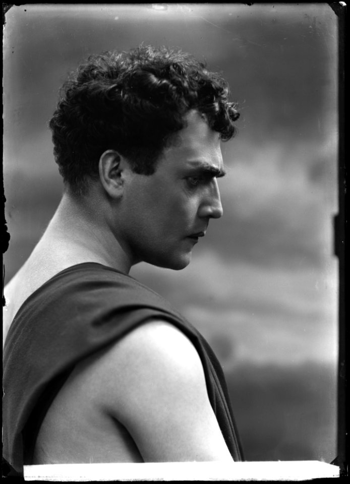 Anders de Wahl as Titus Flavius in Titus at Dramaten 1911 - SMV - GV028