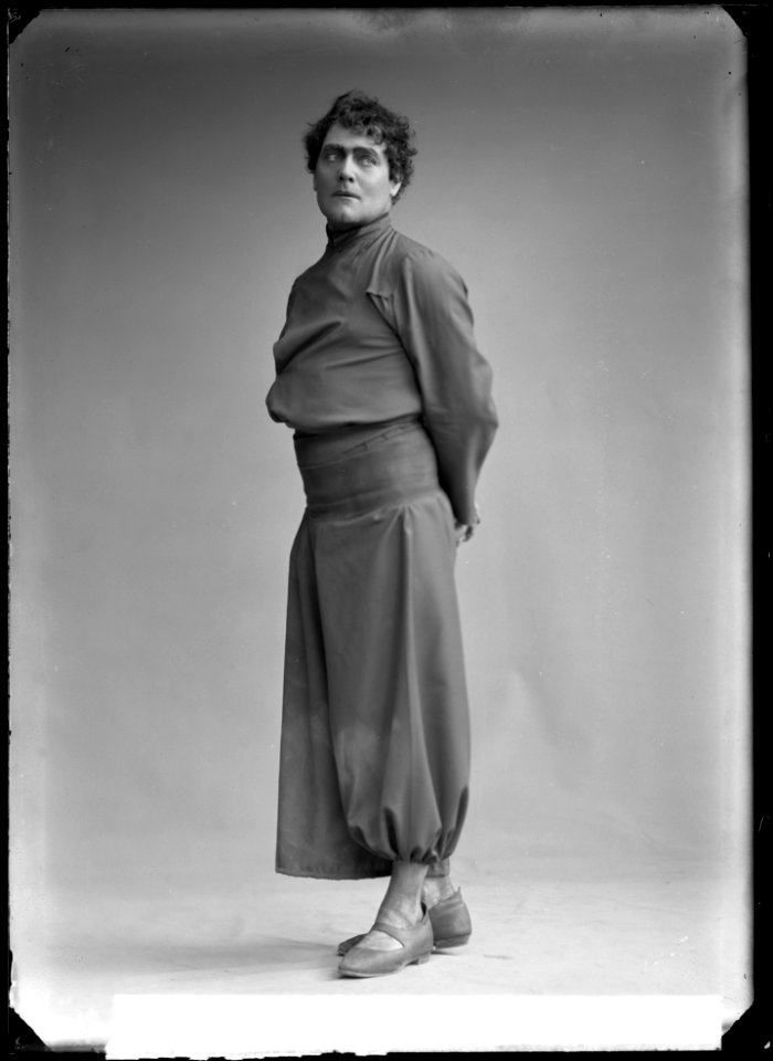 Anders de Wahl in Aladdin at Dramatiska teatern 1914 - SMV - NV027