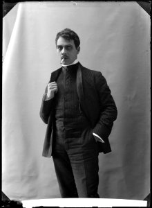 Anders de Wahl in Lucifer at Svenska teatern 1904 - SMV - NV024