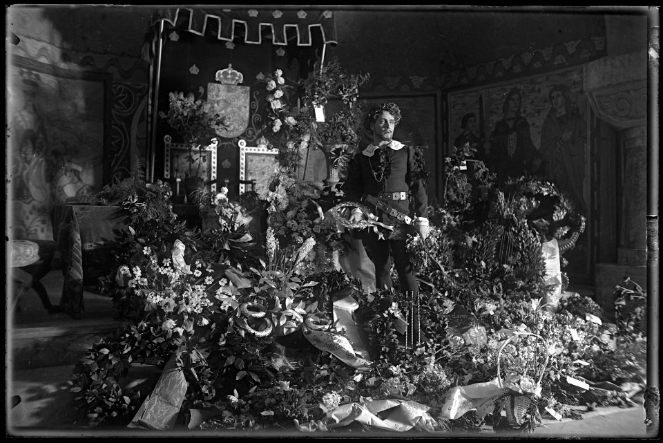 Anders de Wahl, actor, celebrating 25 years on stage 1915 - SMV - NV030