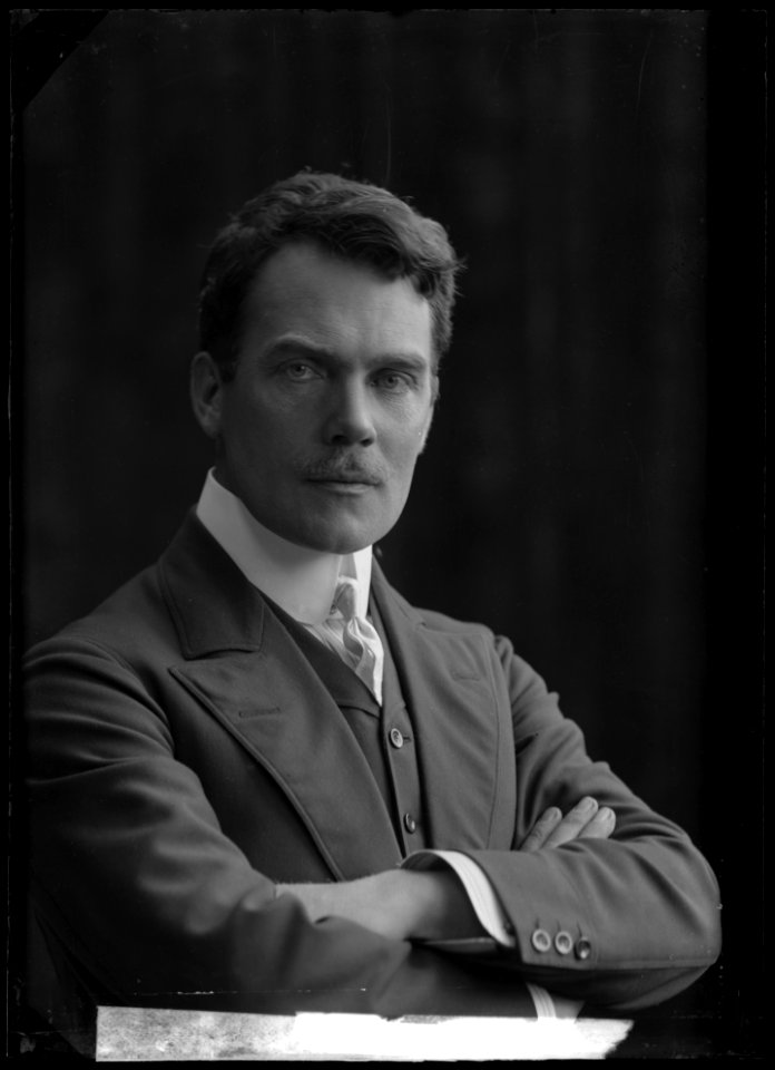Anders de Wahl, actor, portrait 1907 - SMV - GV035