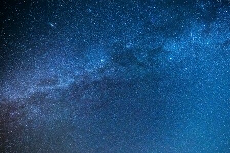 Galaxy night sky space photo