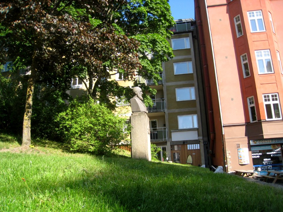 Anders Petter Löfström, bysten från sidan, 2018a