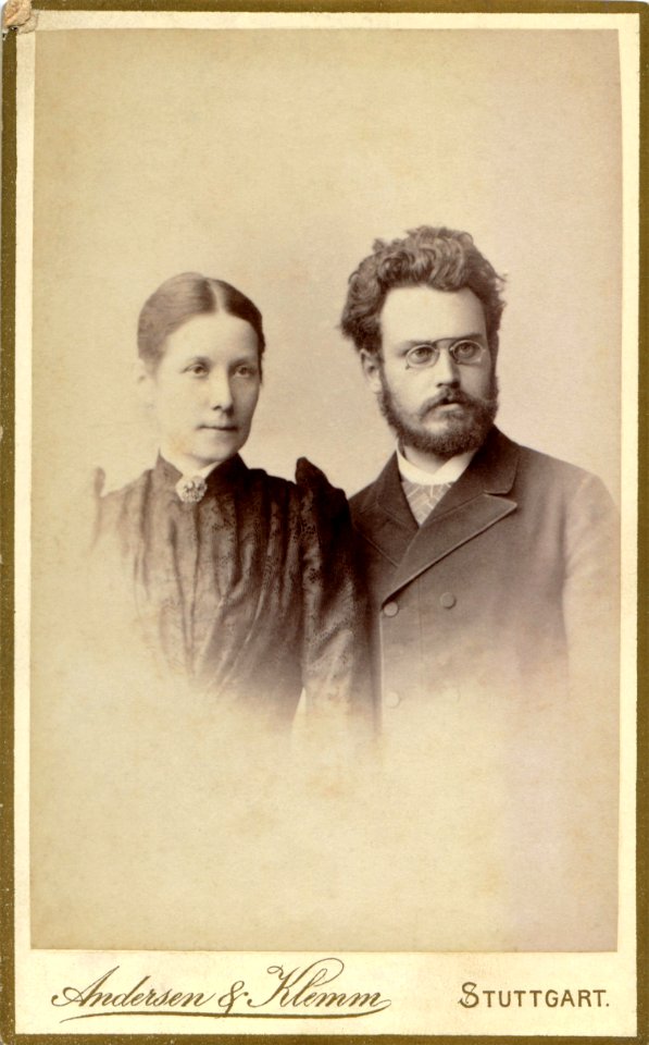 Andersen & Klemm - Porträt eines Ehepaares