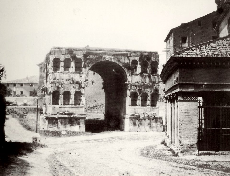 Anderson, James - S. Giorgio in Velabro und der Janusbogen (Zeno Fotografie)