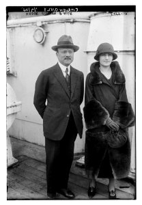Andre Citroen & wife LCCN2014715851