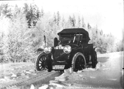 Andre Nagel sur Russo-Baltique 24-30 HP 1912 Rallye Monte Carlo (2) photo