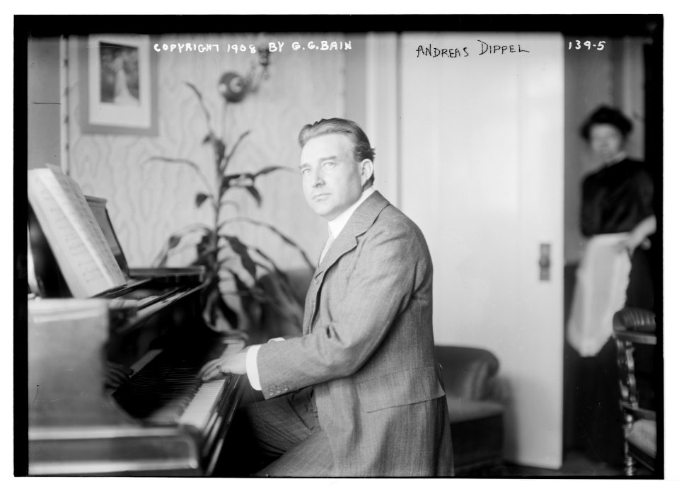 Andreas Dippel, at piano LCCN2014680819