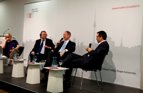 Andrea Römmele, Helmut K. Anheier, John B. Emerson, and Mark Kayser, April 2016 (6)