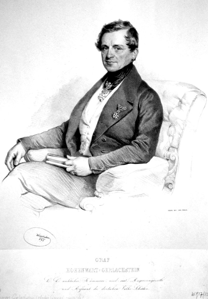 Andreas Hohenwart-Gerlachstein Litho