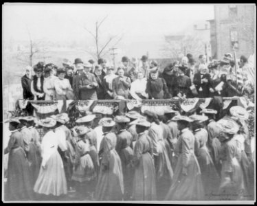 Andrew Carnegie at the 25th anniversary of the Tuskegee Institute LCCN2001703728 photo