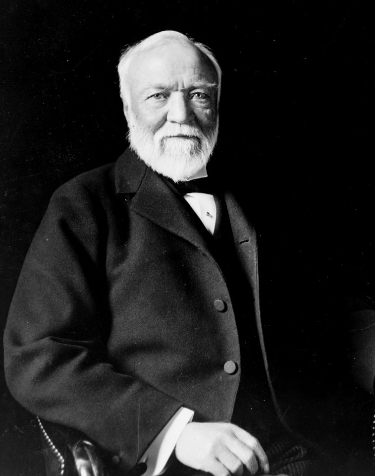 Andrew Carnegie, by Theodore Marceau (cropped)